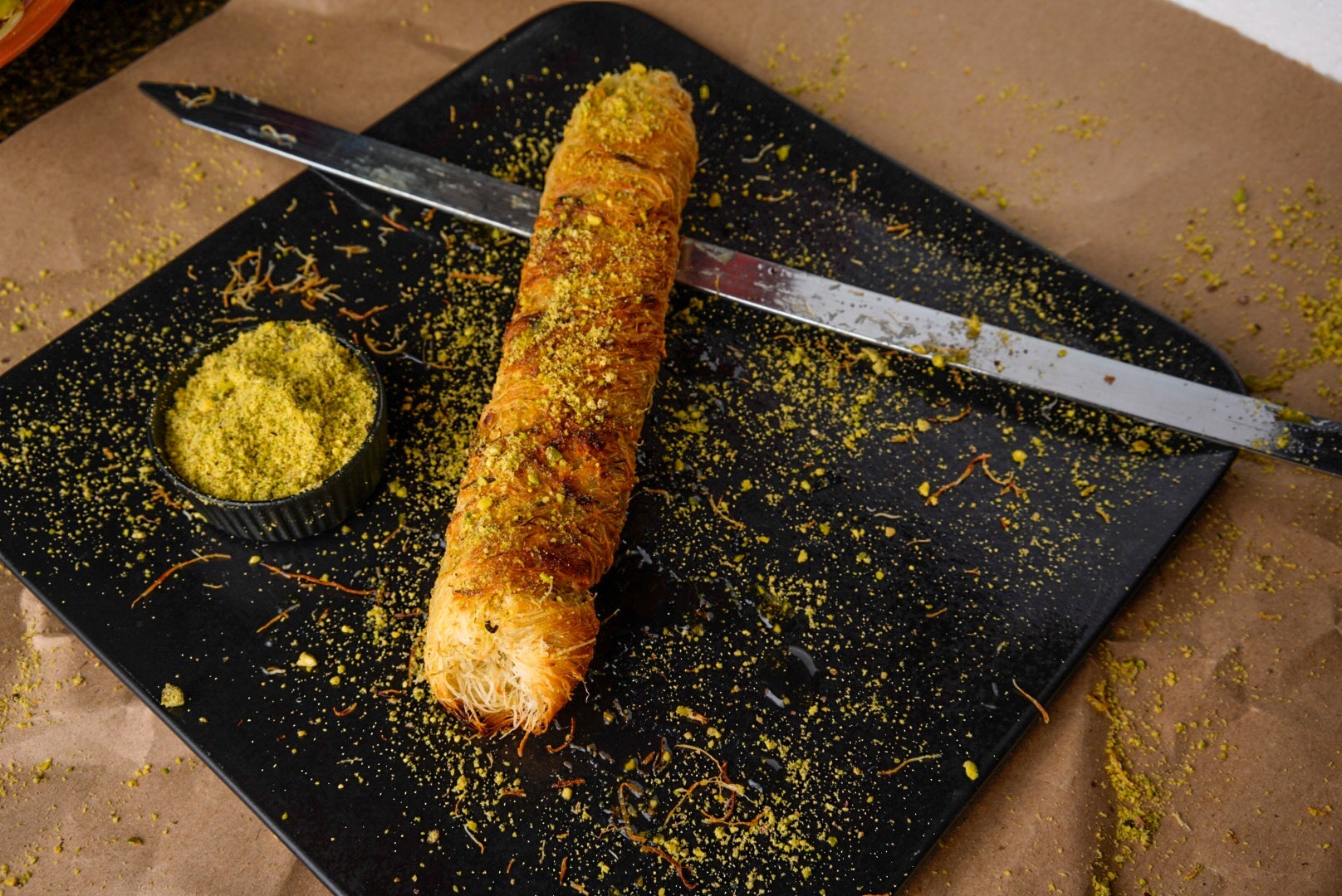 Grilled Kanafa