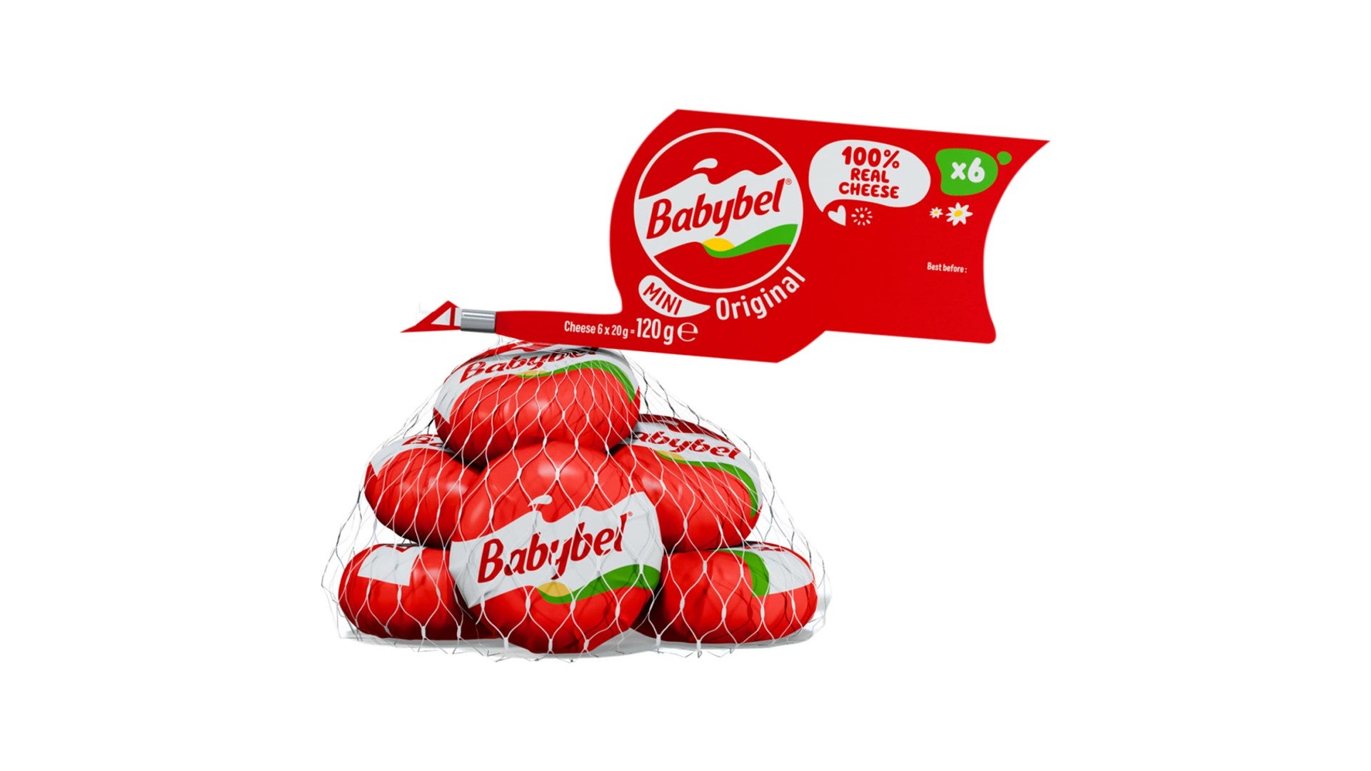Babybel Mini Original Cheese 6 x 20g