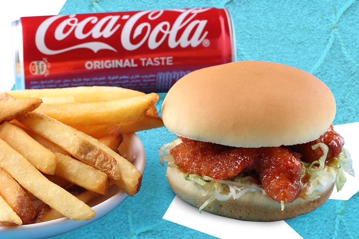 Sweet Chili Shrimp Sandwich Meal