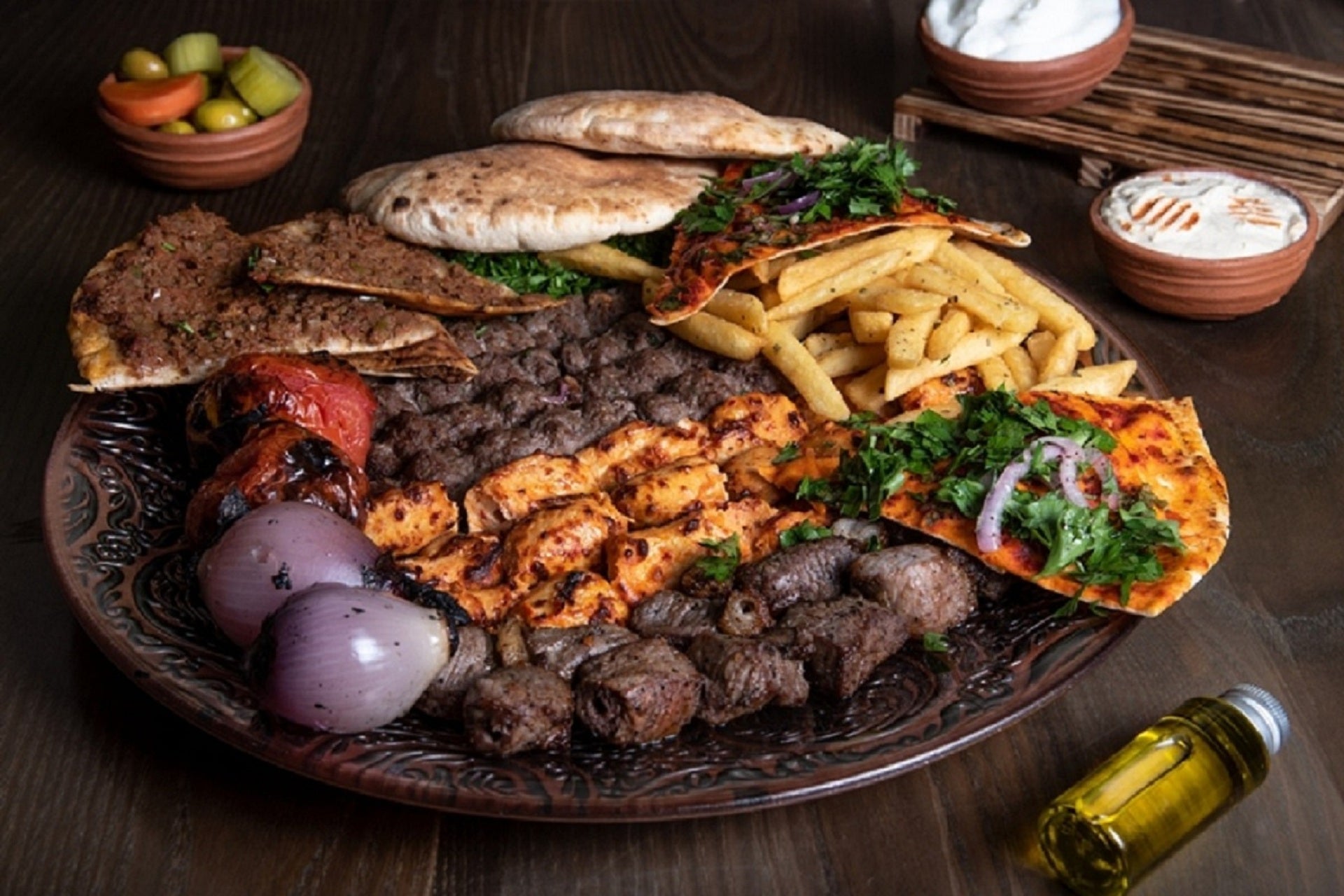 The Village Grill Authentic Lebanese Cuisine delivery from Motor City