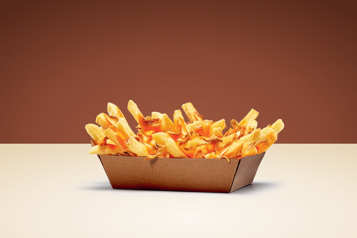 King Fries Cheese & Crispy Onions