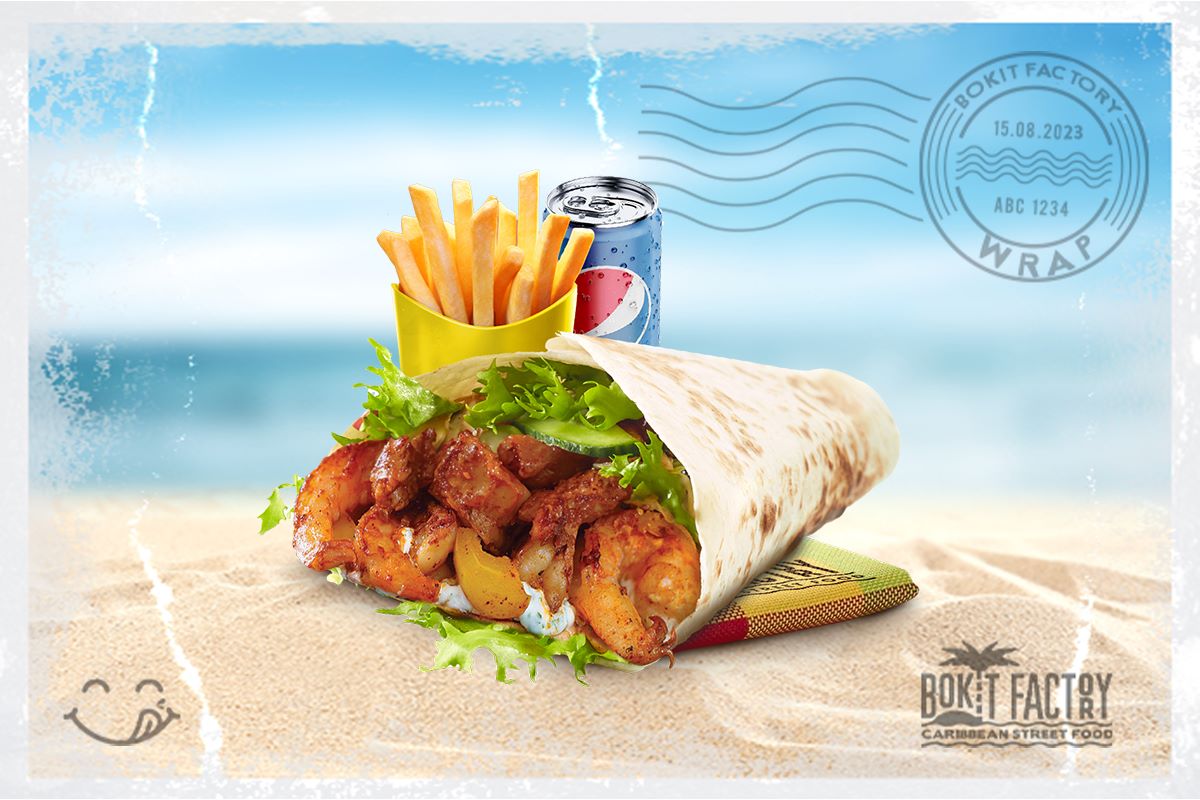 Menu Wrap Kribish 🦐