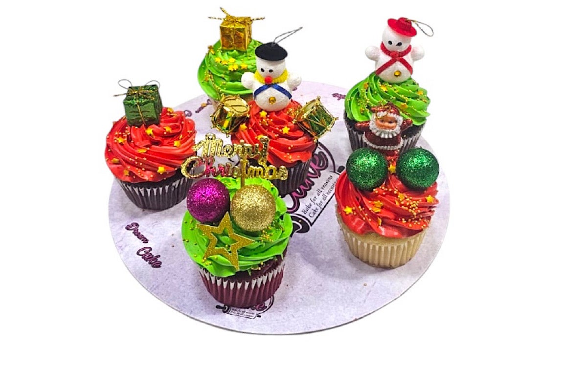 Cupcakes Christmas gift