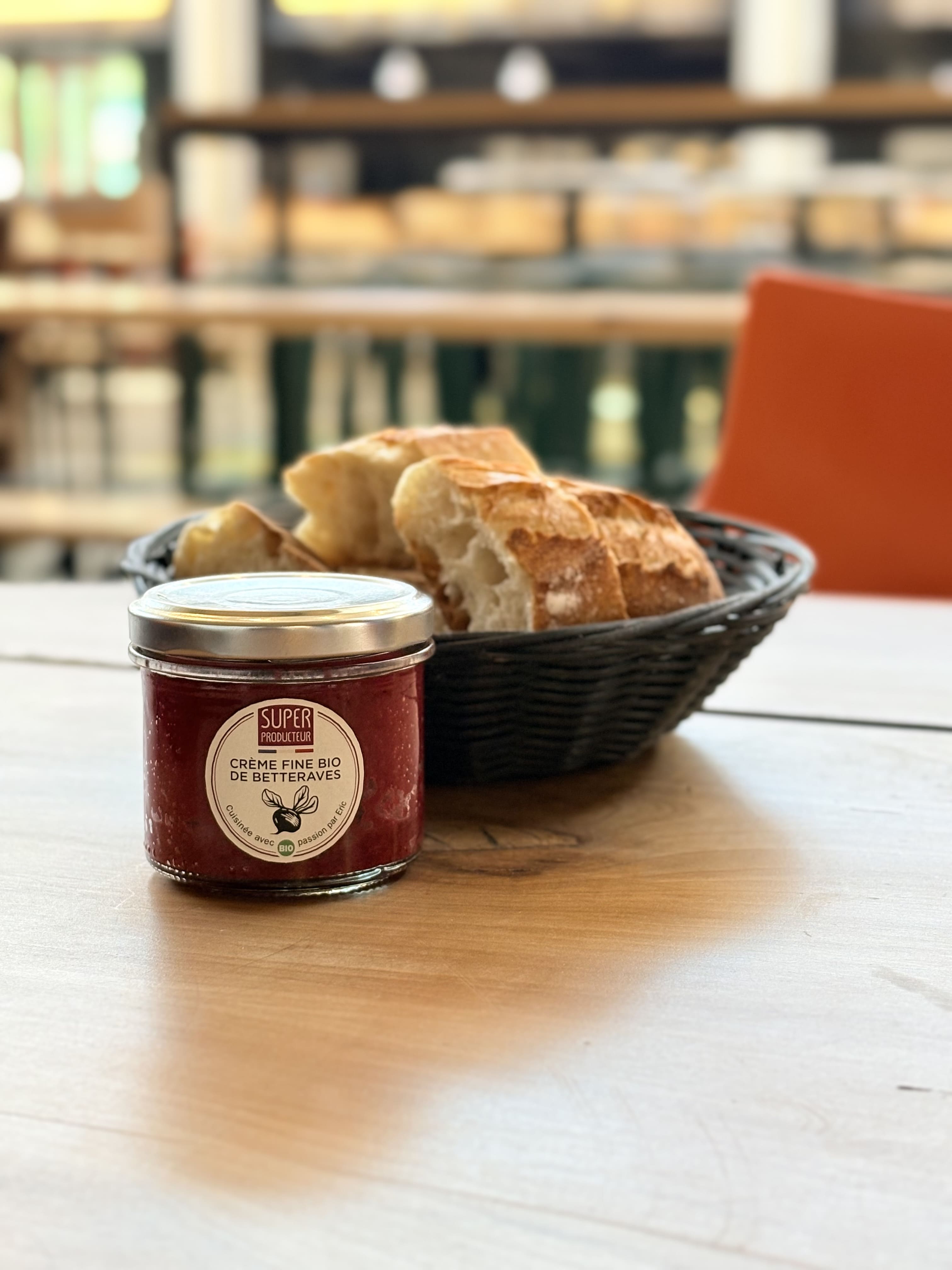 Crème fine Bio de Betteraves