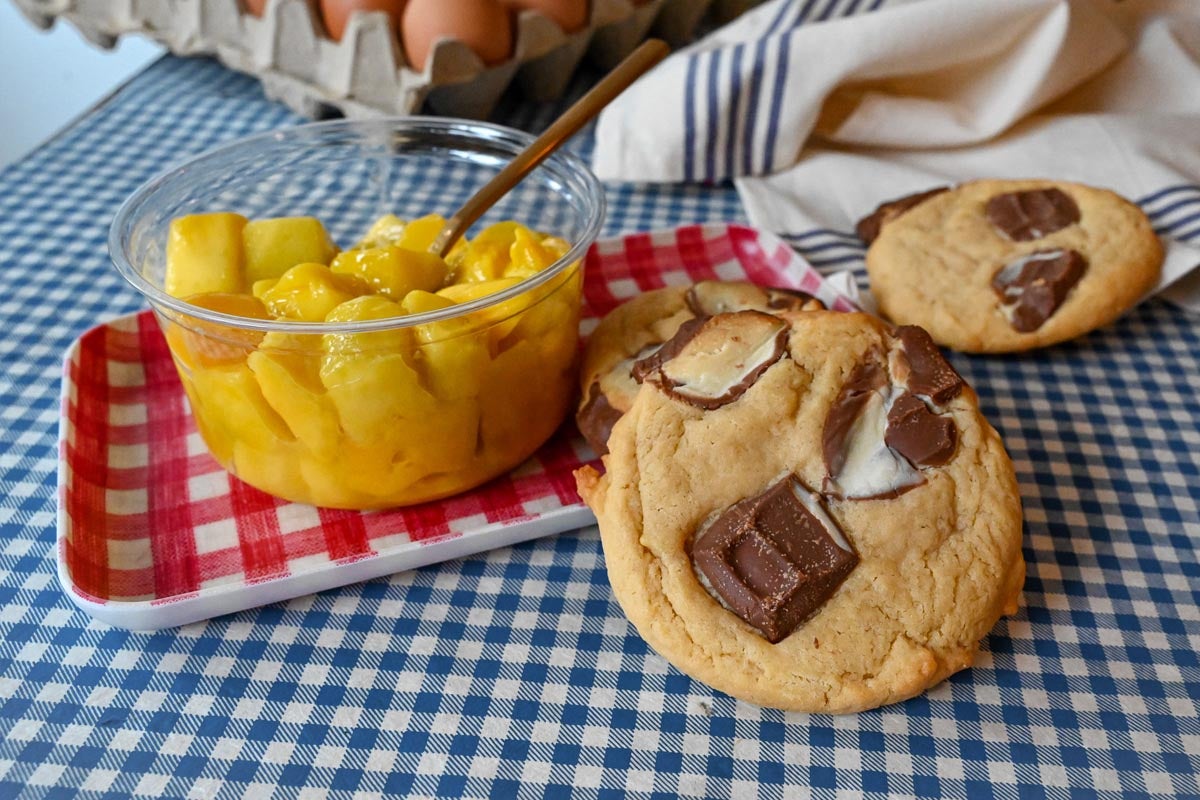 🥭 Cup de mangue et Cookie Maison 🍪
