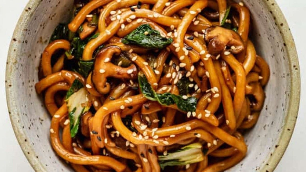 Vegetable Yaki Udon