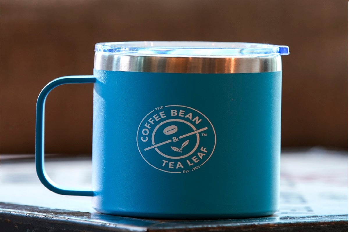Therm Steel Mug Blue 14oz