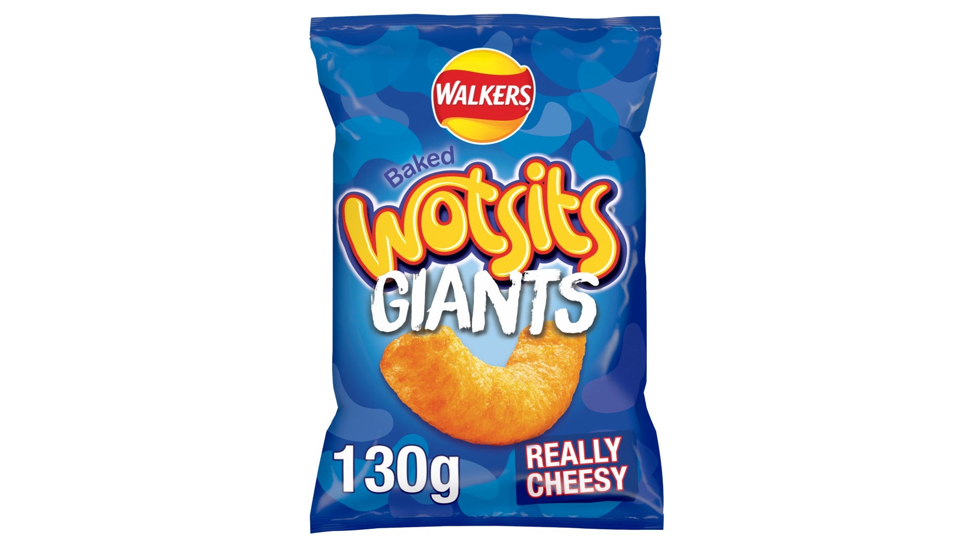 Walkers Wotsits Giants Really Cheesy Crisp Snacks 130g
