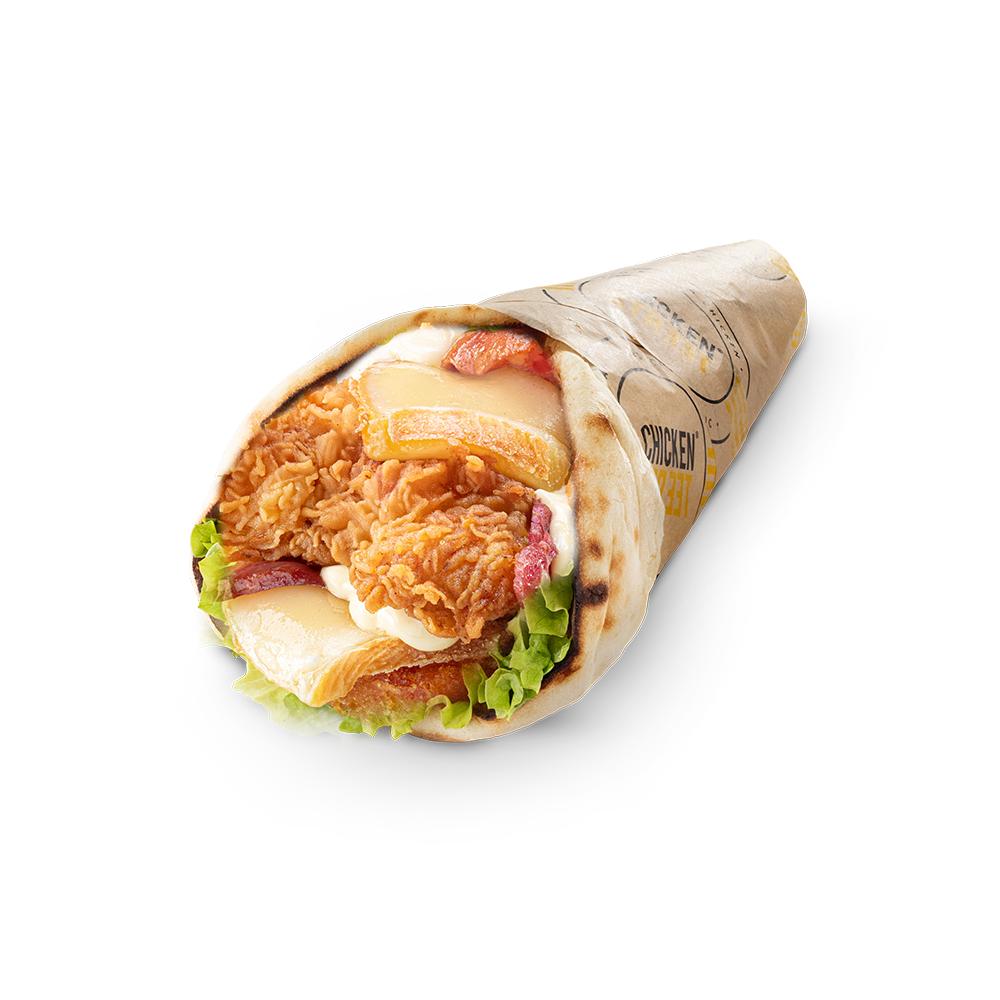 Naan Raclette Chicken