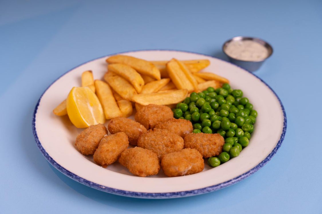 Scampi and Chips