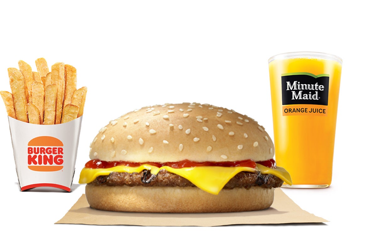 Cheese Burger Meal