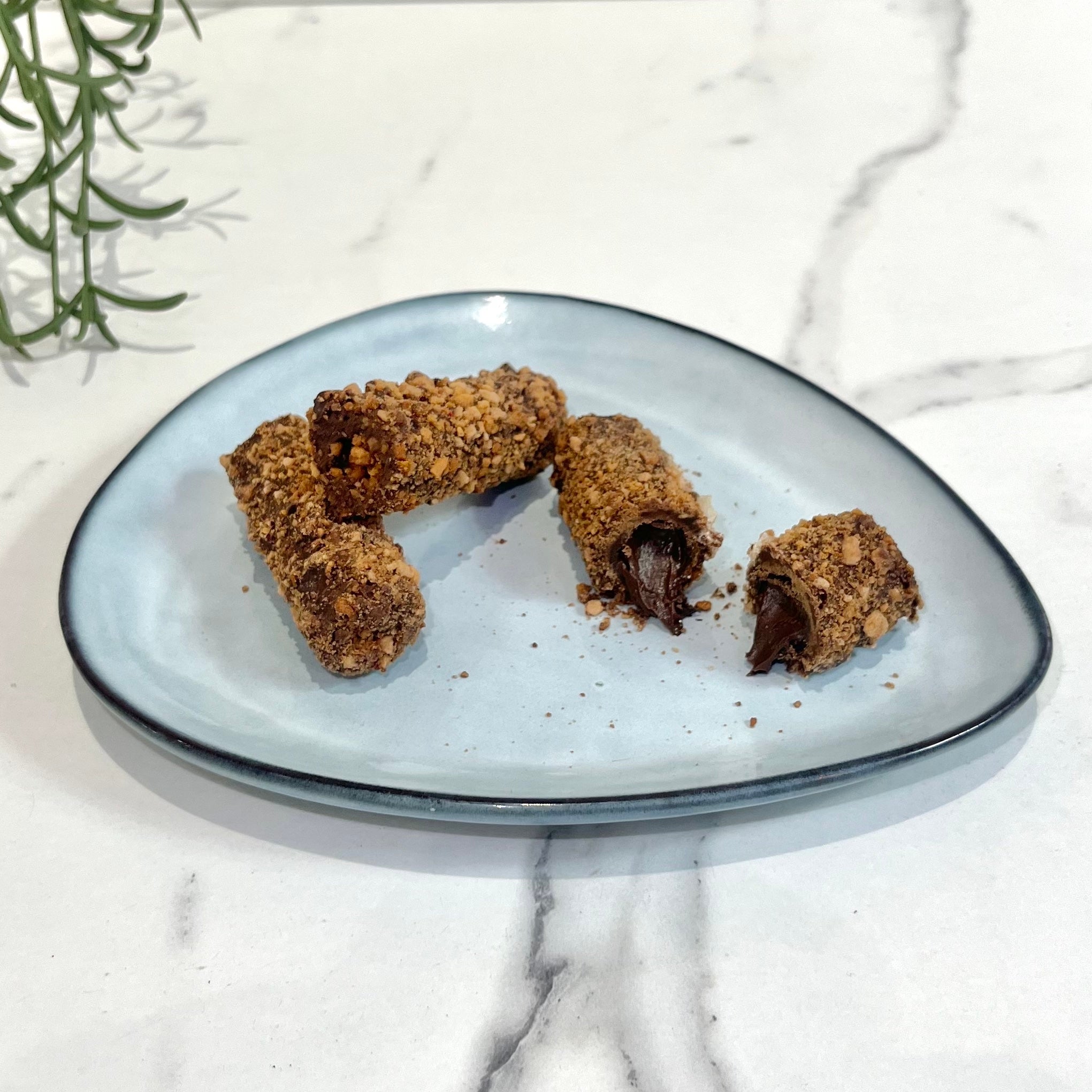 Cigares choco-noisettes