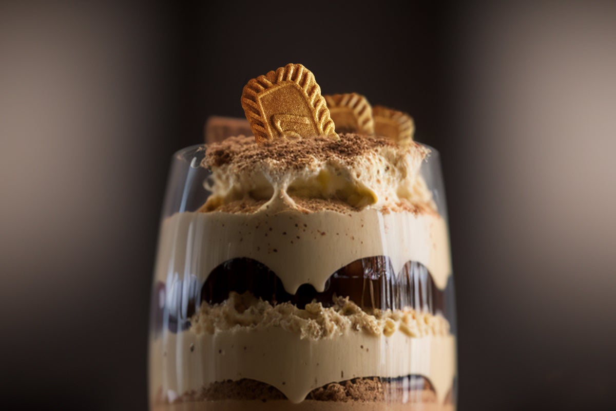 Tiramisu spéculoos caramel beurre salé