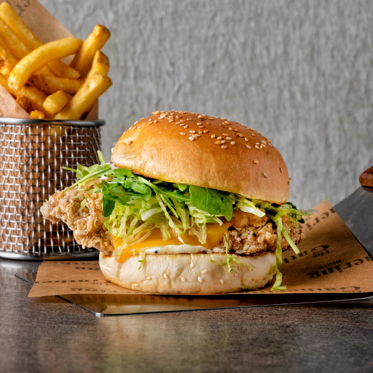 Gourmet Chicken Burger