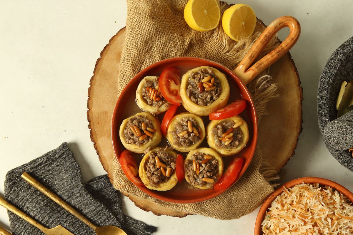 Artichokes stuffed