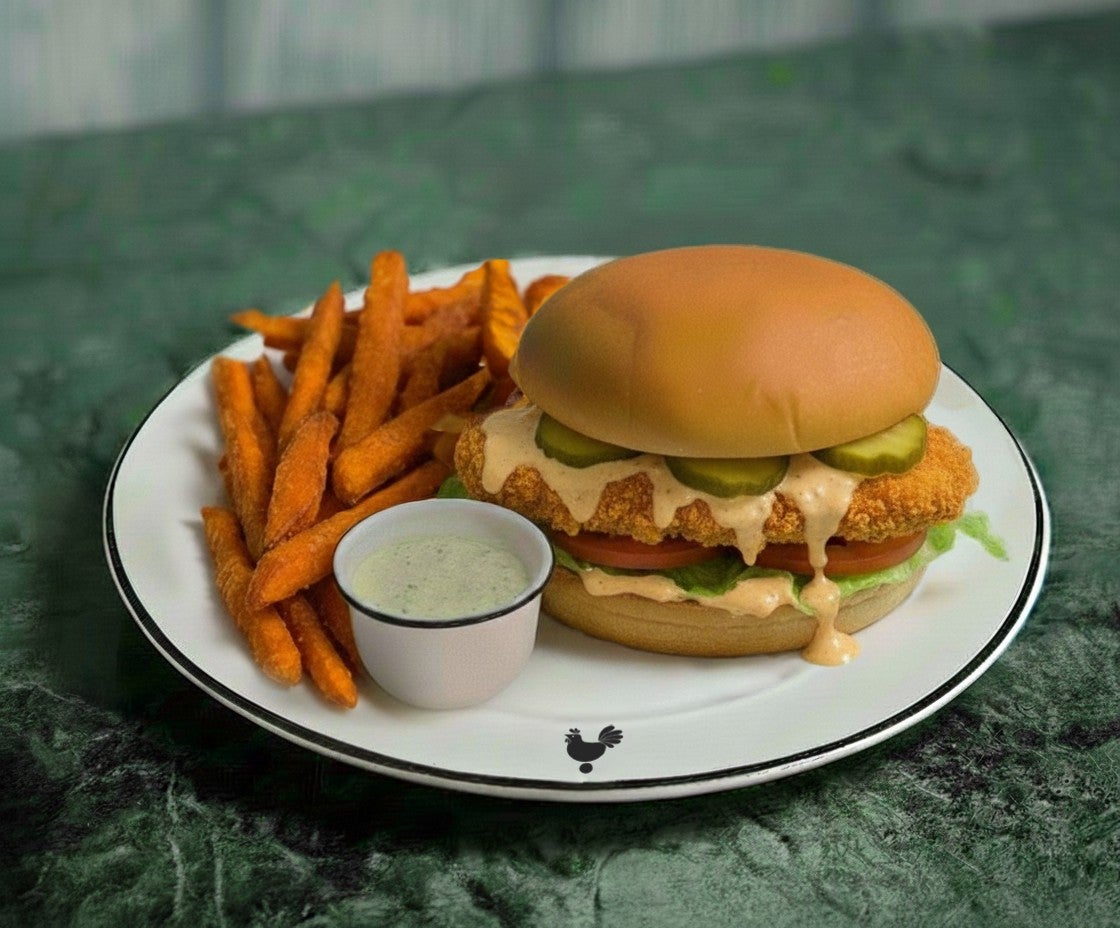 Crispy Cajun Burger
