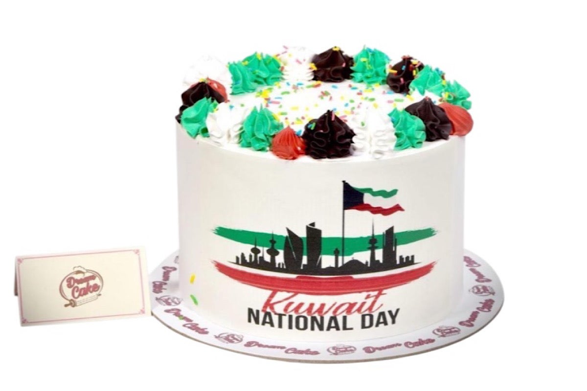 National day colors cake