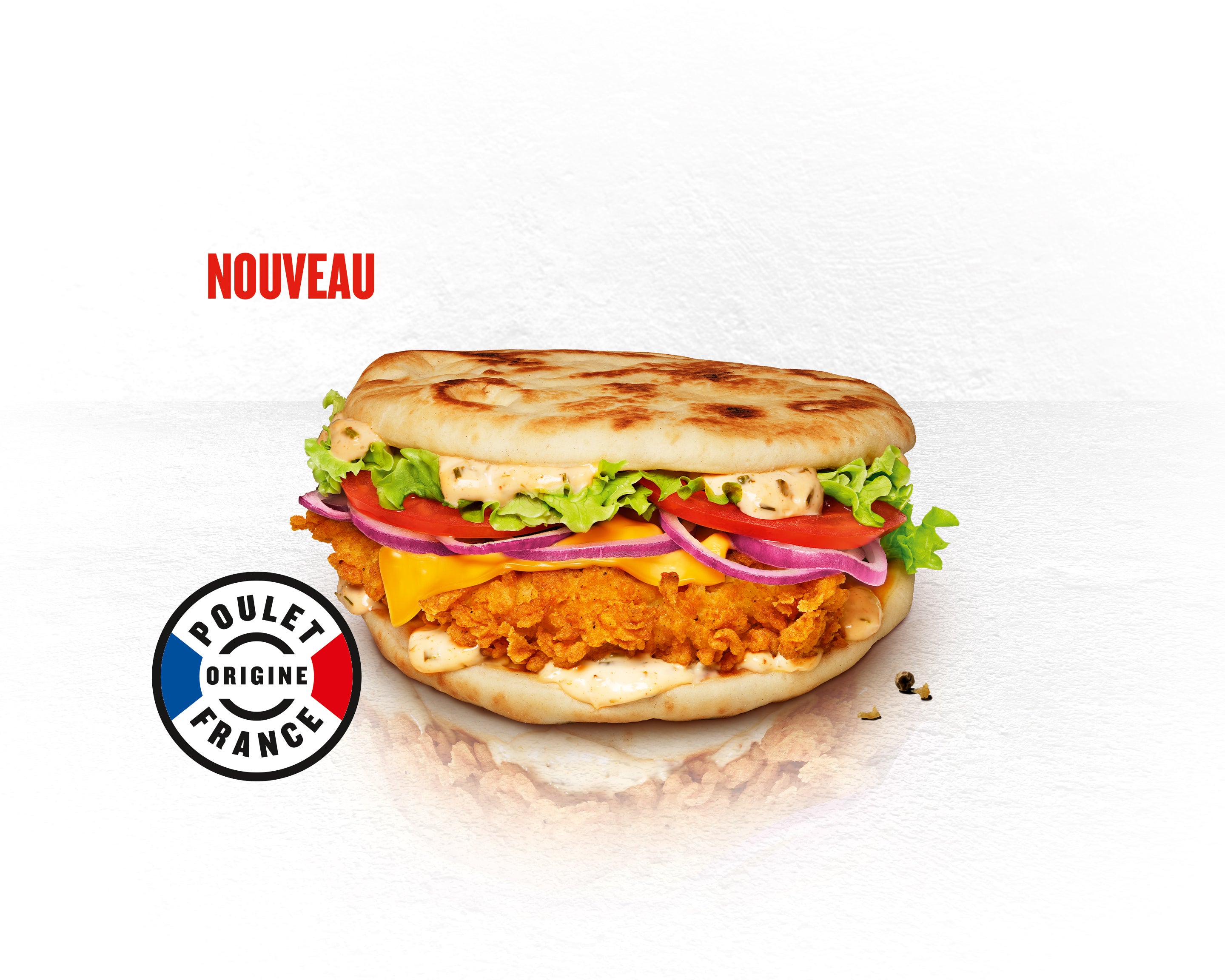 CRISPY NAAN CREAMY & CHEESE​