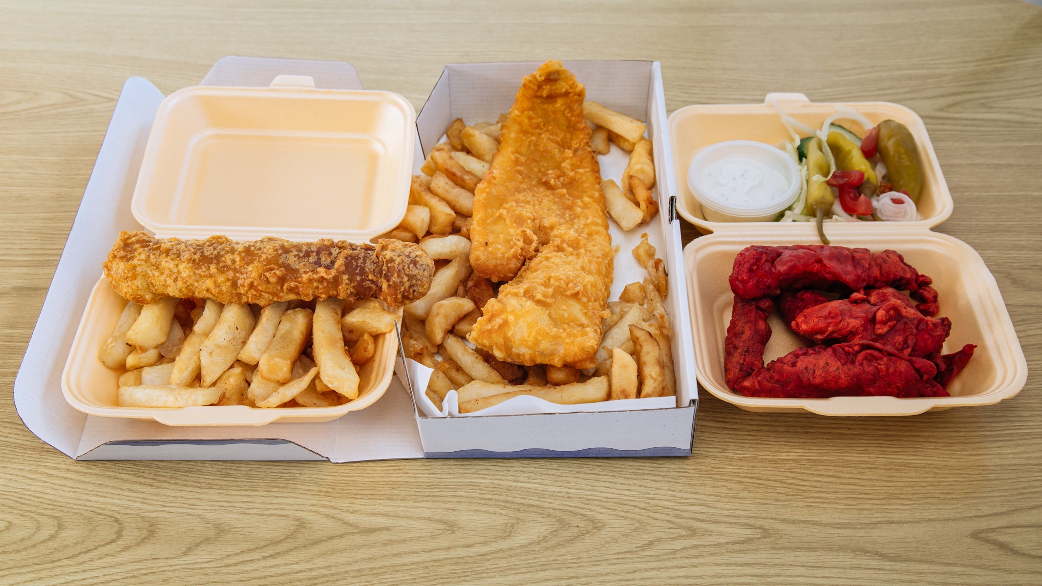 Ali's Fish & Chips delivery from St Marks Order with Deliveroo