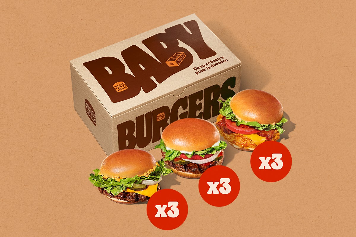 Baby Burgers x9