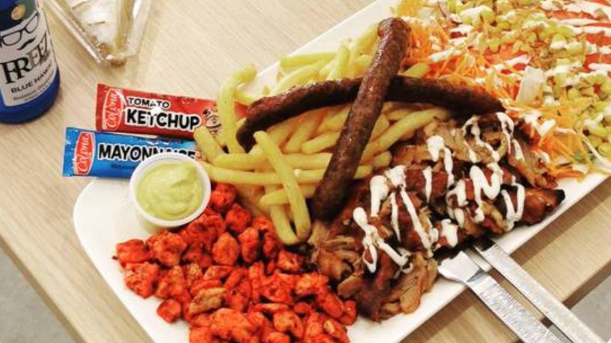 Assiette Triple