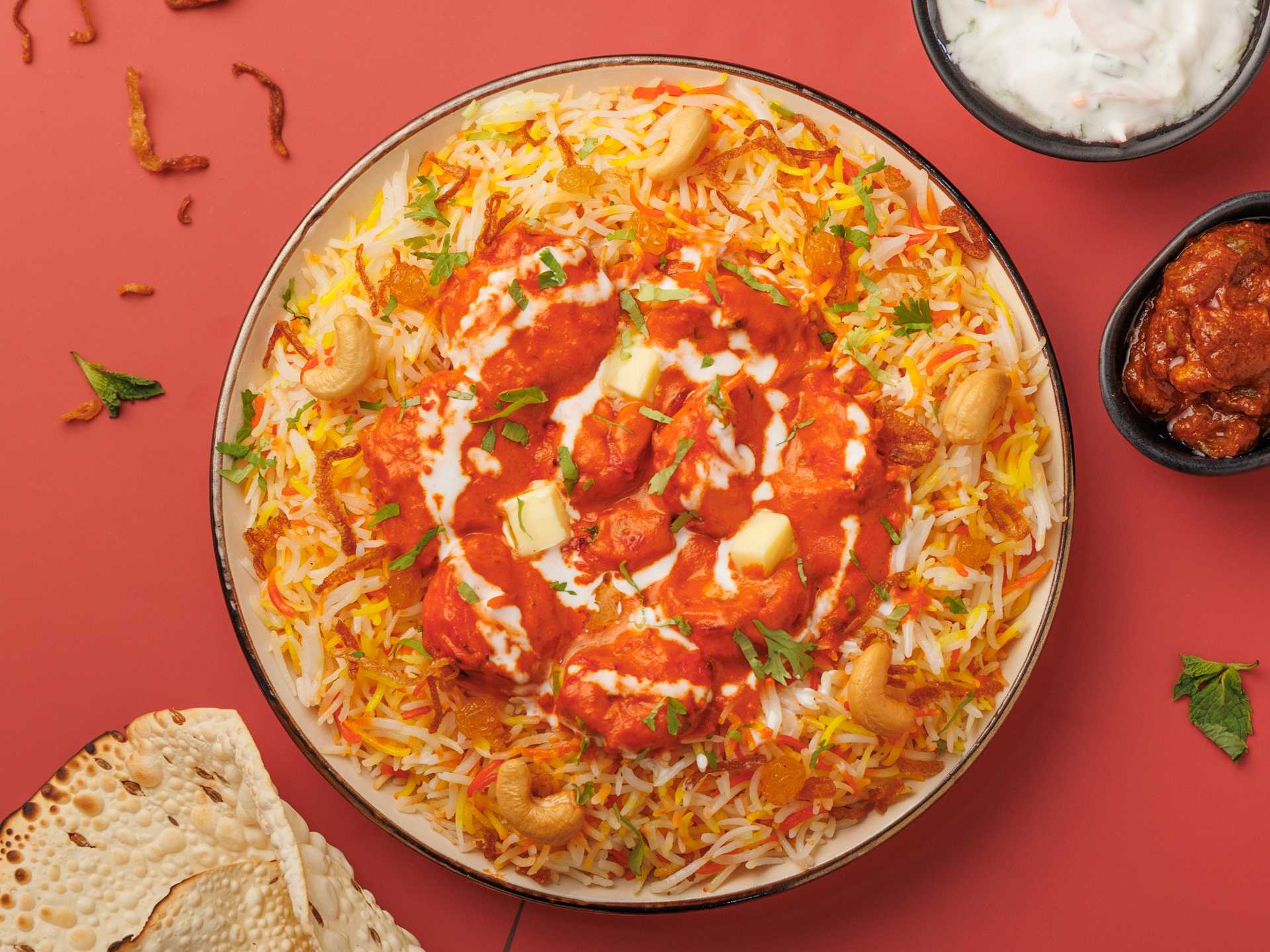 Butter Shrimp Biryani Villain