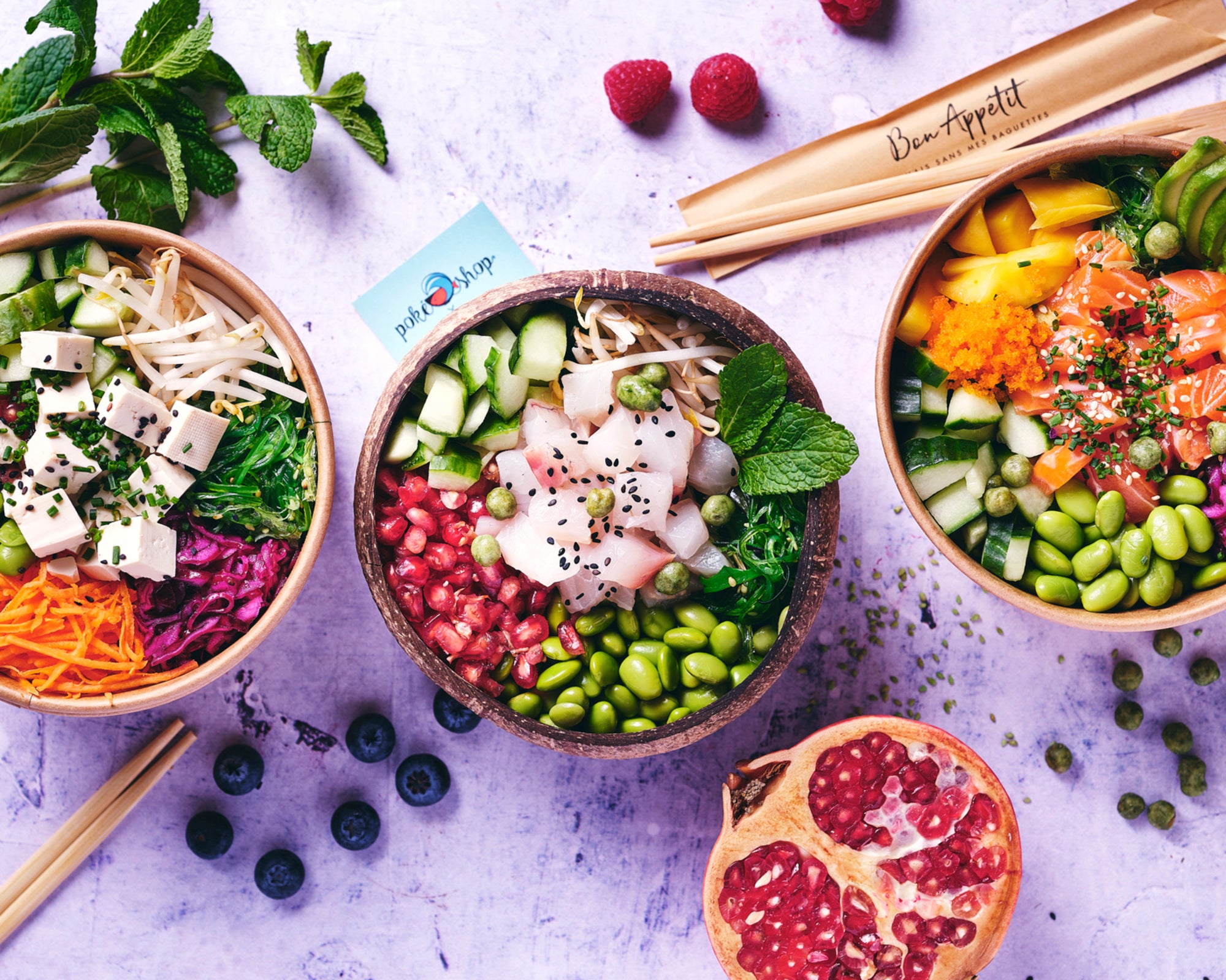 Livraison POKE🌺SHOP à Paris 10ème - Gare de l'Est - Commandez avec ...