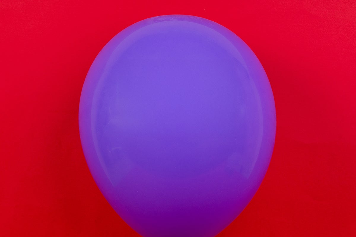 Purple balloon