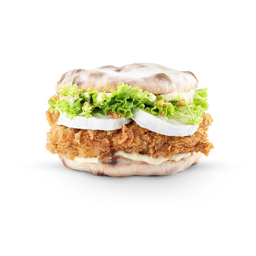 Burger Naan Chèvre Miel