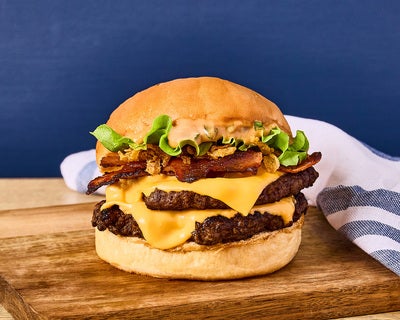 Cheddar & Bacon Double