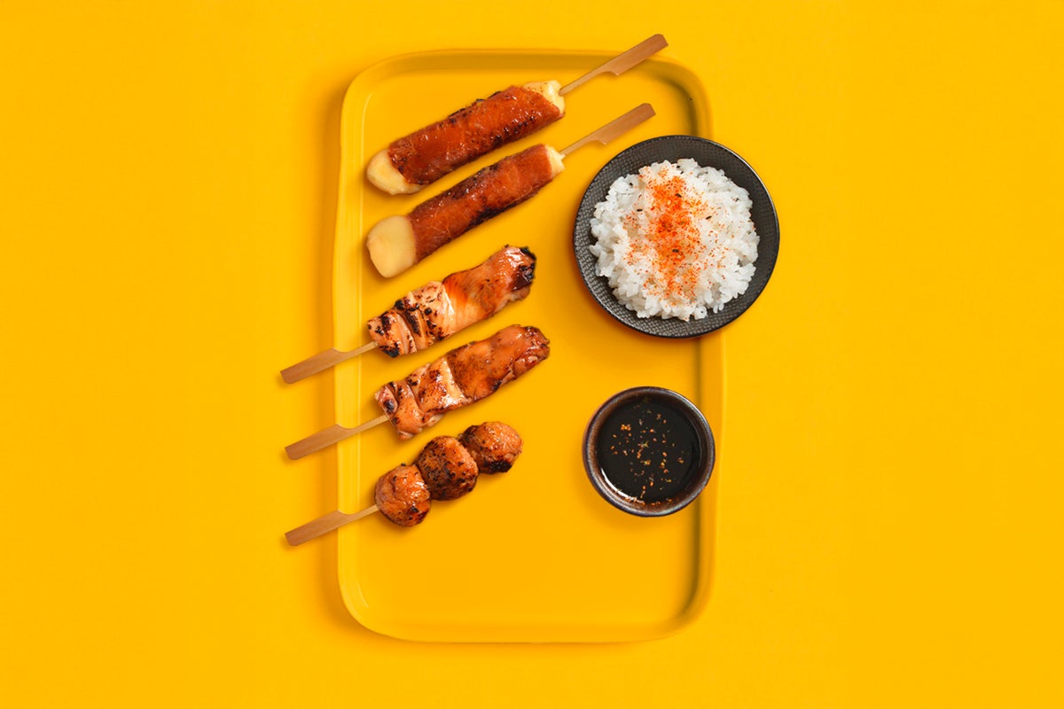 Yaki maxi - 5 brochettes