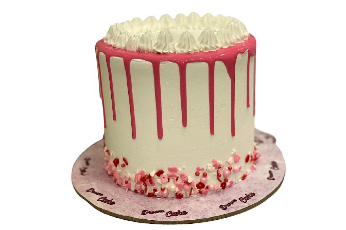 Milted pink cake