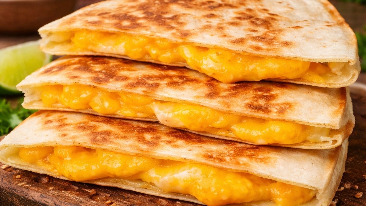 Quesadillas 4 Cheese
