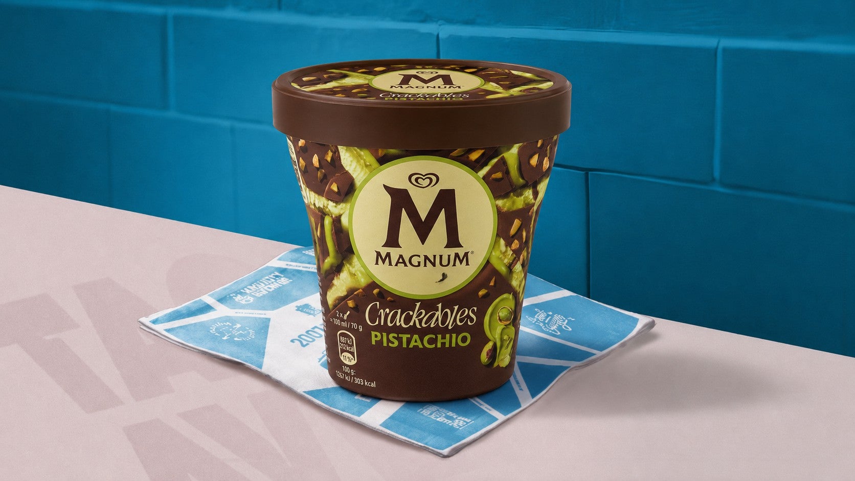 MAGNUM CRACKABLES PISTACHIO 440ML