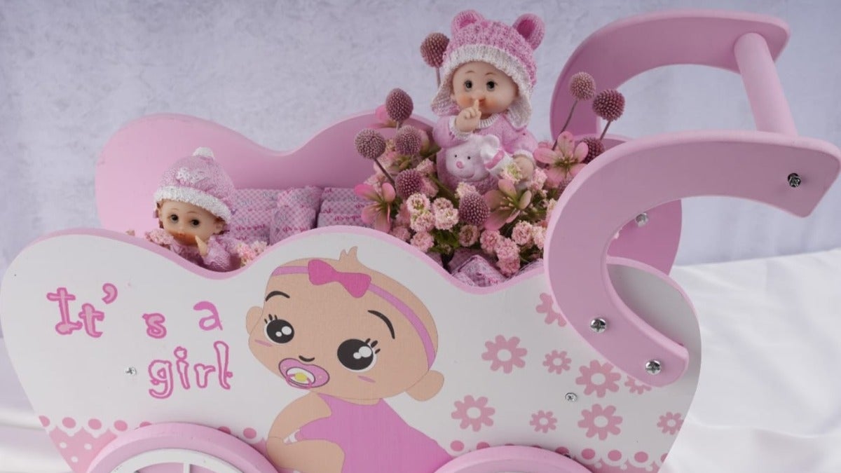 Baby Chocolate Pink Wrapped F 17991