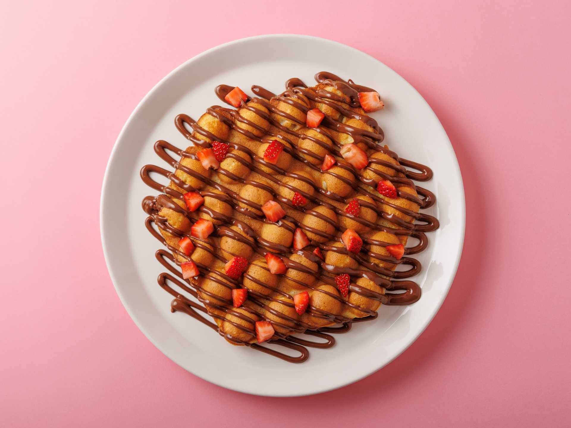 Belgian Choco Bubble Waffle