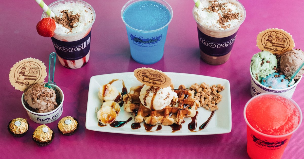 Morelli’s Ice Cream Parlour Belmont Road delivery from Belmont