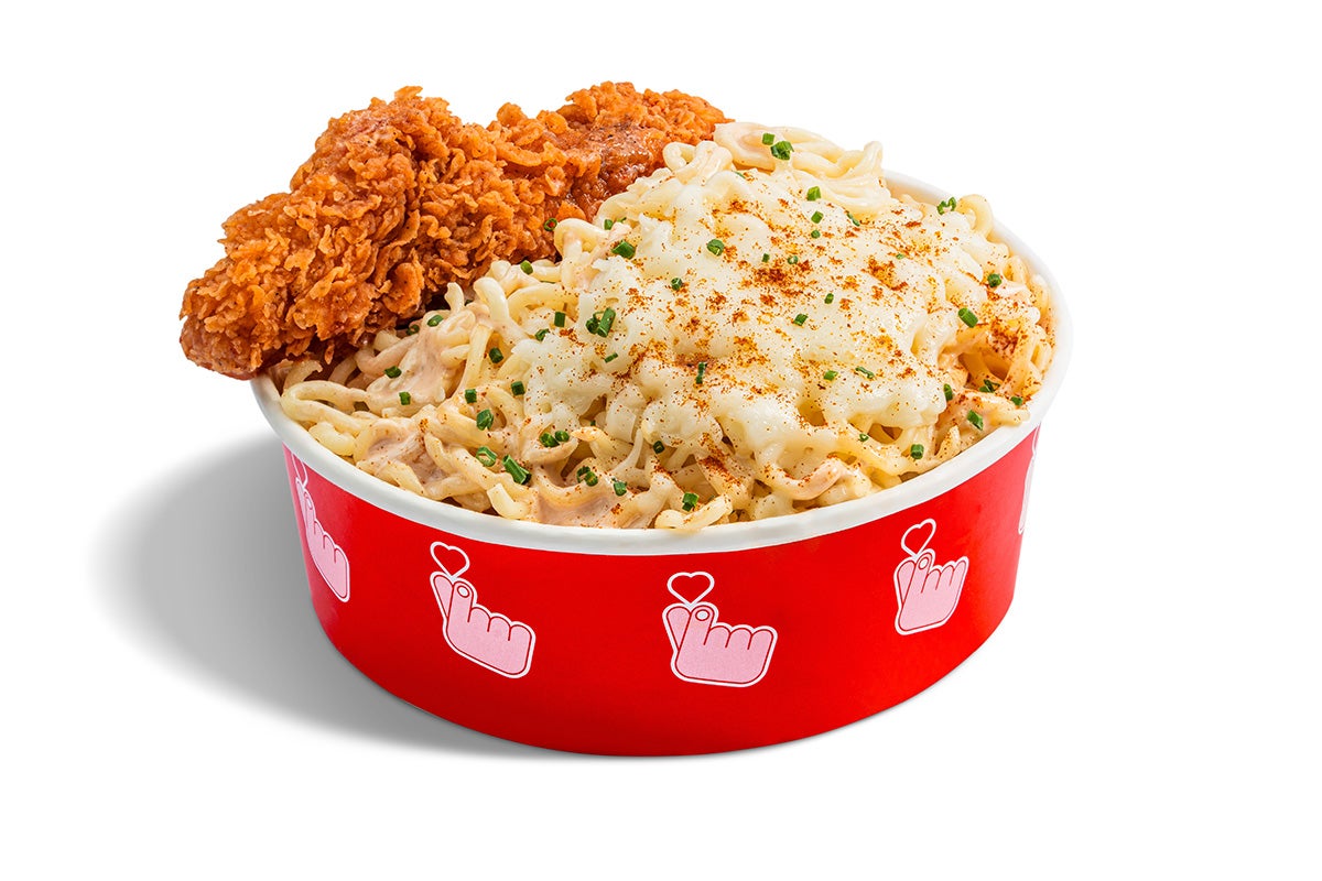 Creamy cheesy noodles
