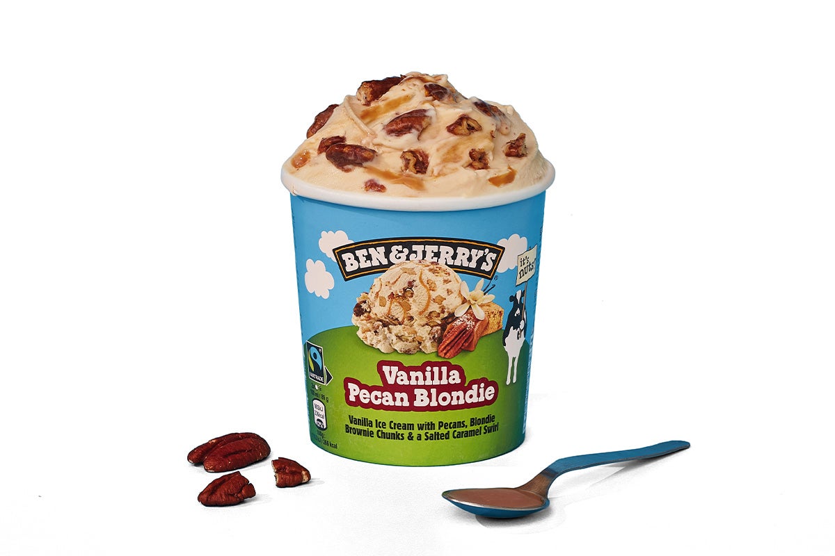 Ben & Jerry's Vanilla Pecan Blondie - 465 ml