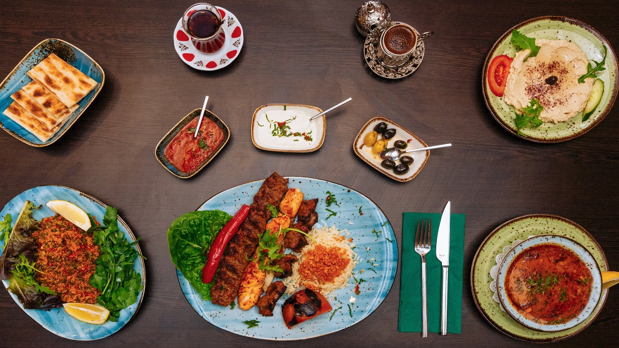 Charcoal Mezze & Bar Turkish Restaurant delivery from Bognor Regis