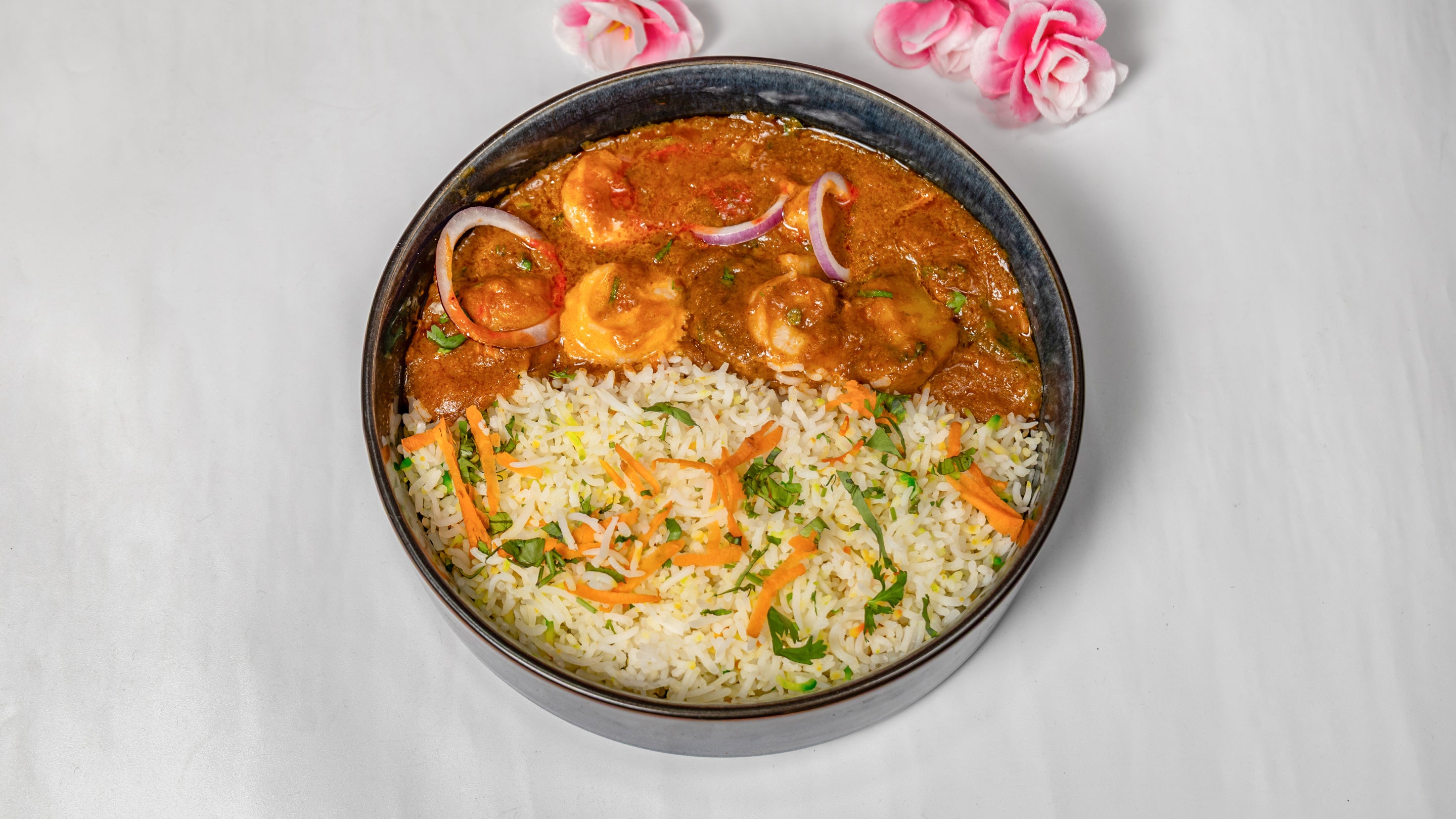 Crevettes Curry