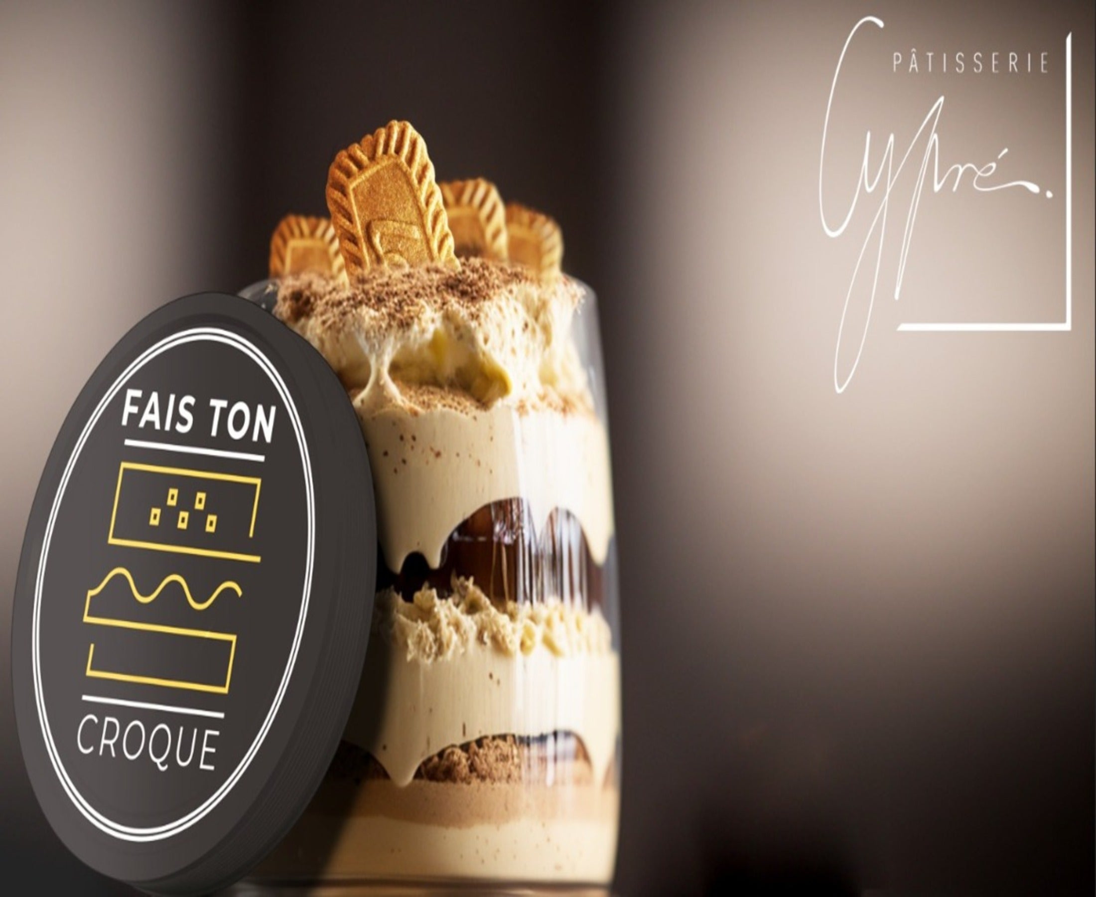 Tiramisu spéculos caramel beurre salé