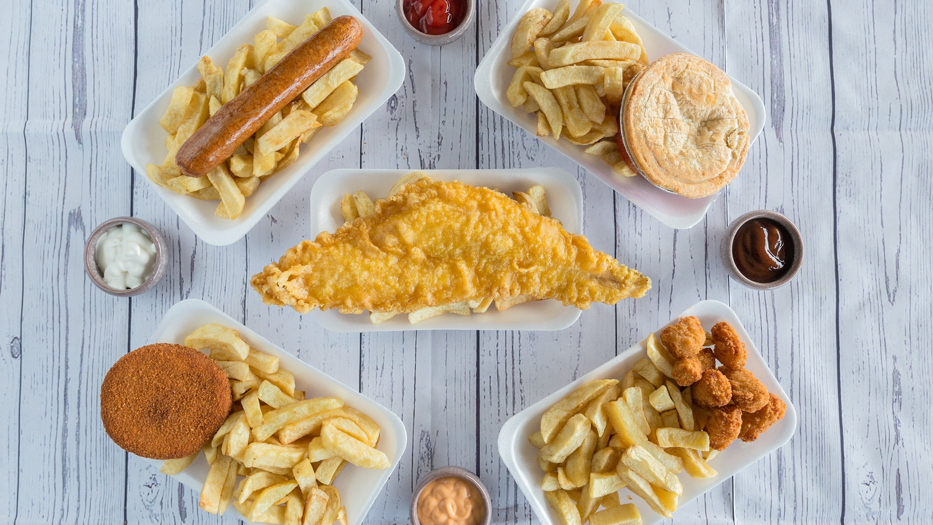 Fresh Fry delivery from Rushmere Order with Deliveroo