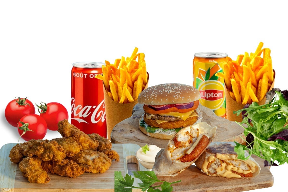 Formule Duo à partager+ Tenders🆓Offert 🧑🏼🤝🧑🏼🍗🍔🌮🍟🍟🥤🥤