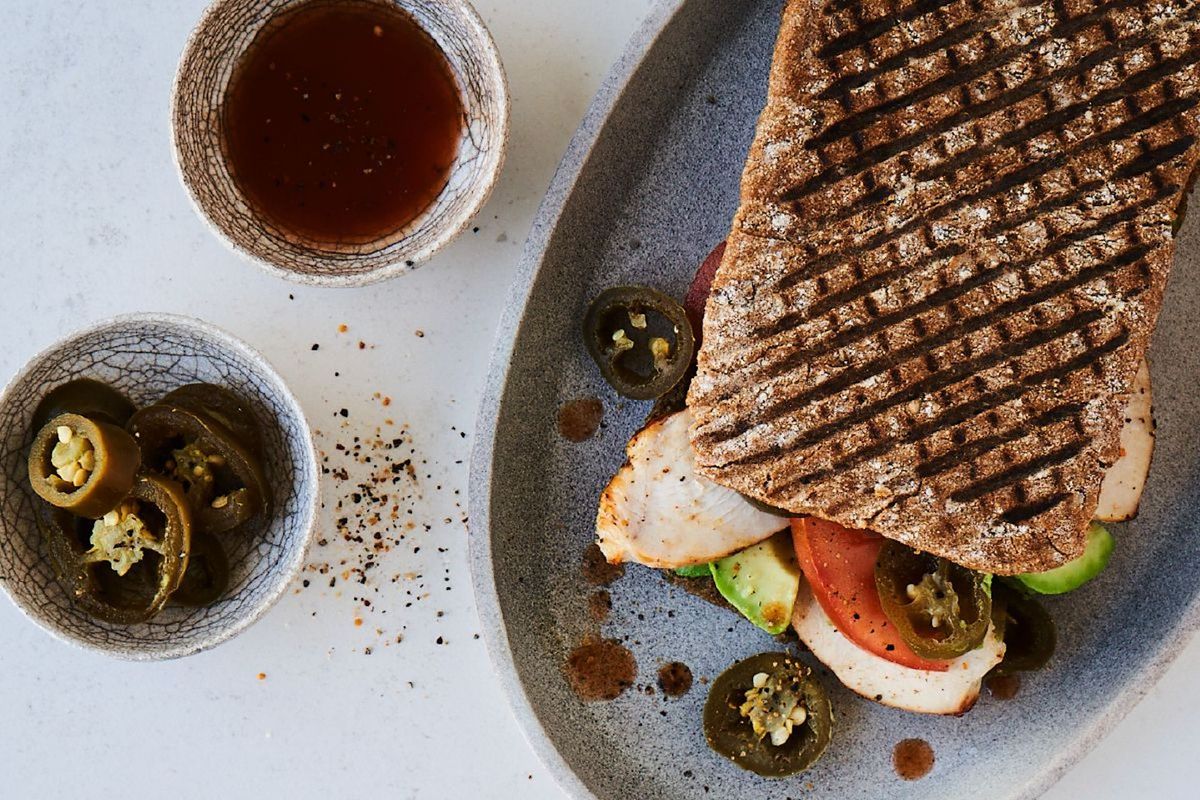 Spicy Club Sandwich