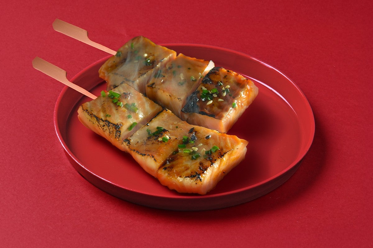 Yakitori saumon