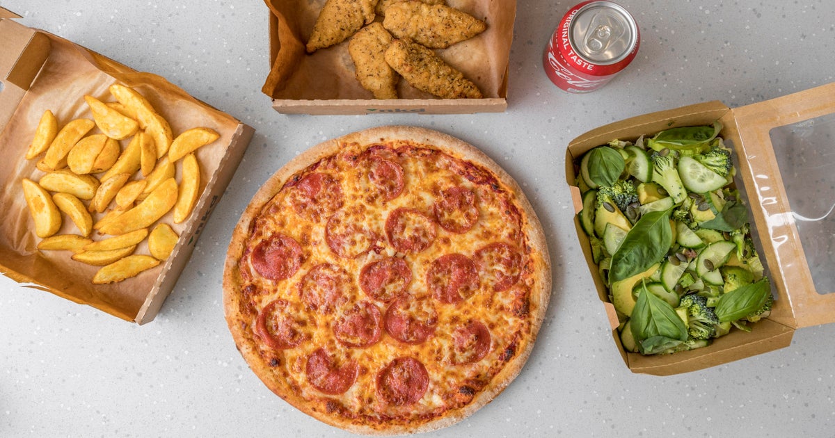 NKD Pizza Hove delivery from Aldrington Order with Deliveroo