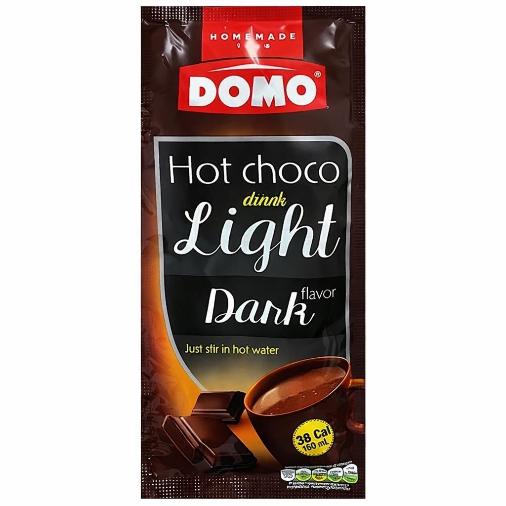 Domo Light Hot Dark Choco Drink 10g