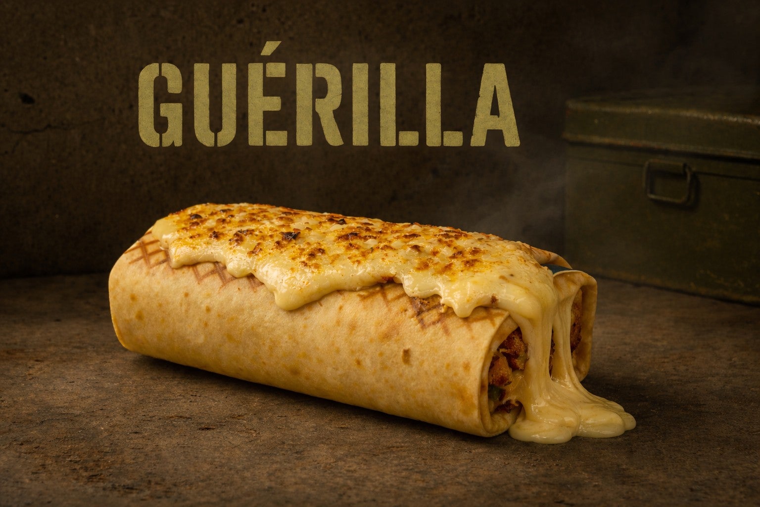 🌯 GUÉRILLA – Gratiné raclette 🧨