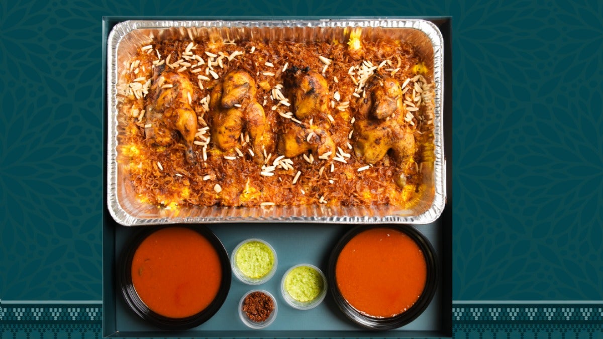 Chicken Machboos for 4 people
